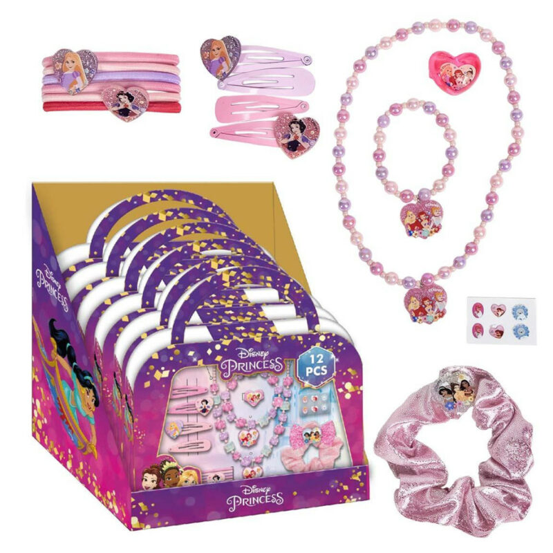 Disney Princess Ladies Σετ Μαλλιών & Κοσμημάτων 15 Τεμαχίων για Κορίτσια 5893063