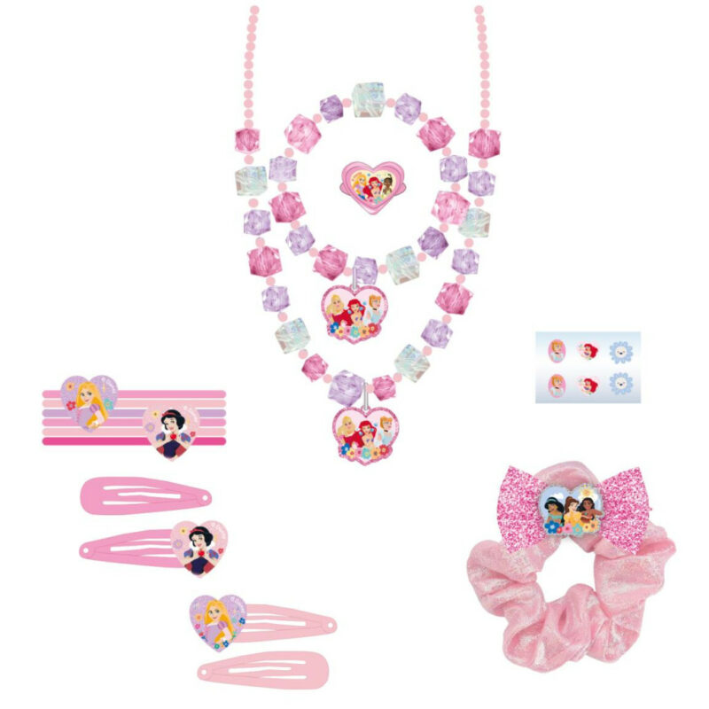 Disney Princess Ladies Σετ Μαλλιών & Κοσμημάτων 15 Τεμαχίων για Κορίτσια 5893064