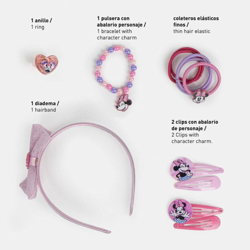 Disney Minnie On-the-Go Σετ αξεσουάρ μαλλιών 5892788
