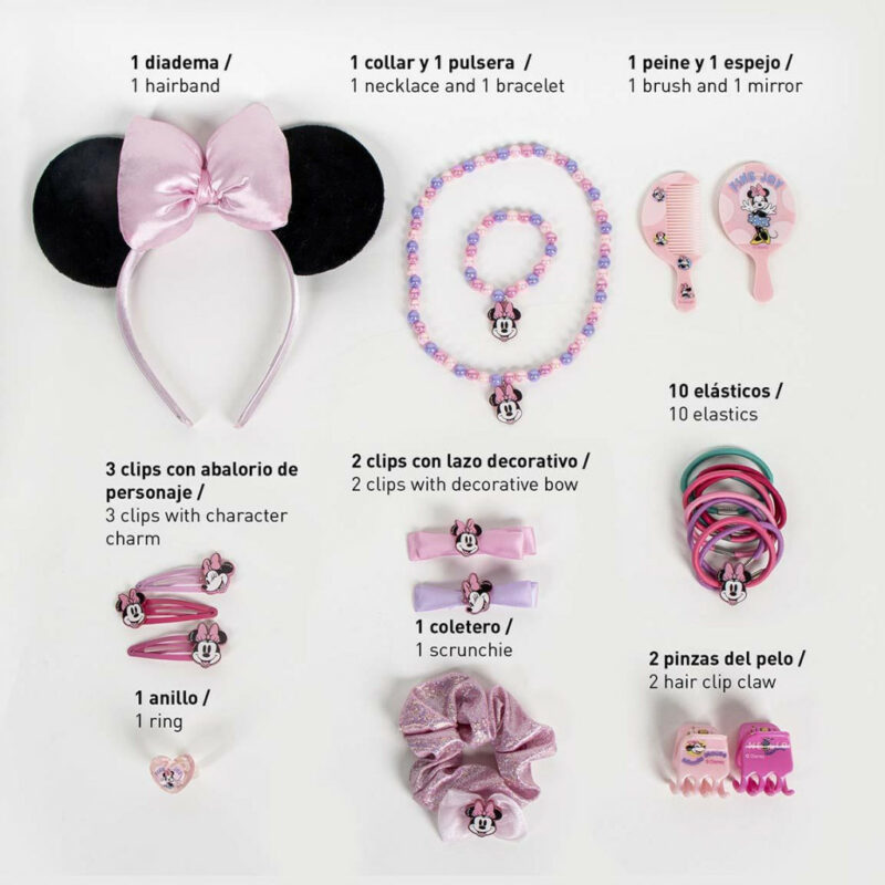 Disney Minnie Makeover Κοσμήματα και Σετ αξεσουάρ μαλλιών 5892782