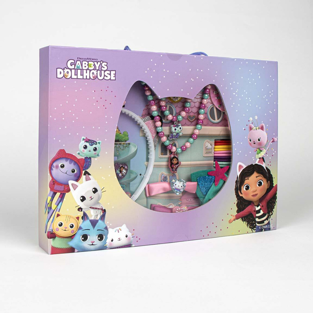 Gabby's Dollhouse Cat-tastic Κοσμήματα και Σετ αξεσουάρ μαλλιών