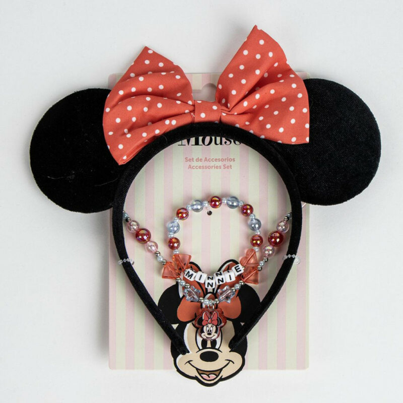Disney Minnie Σετ κοσμημάτων για αυτιά και Στέκα μαλλιών για το κεφάλι 5873015