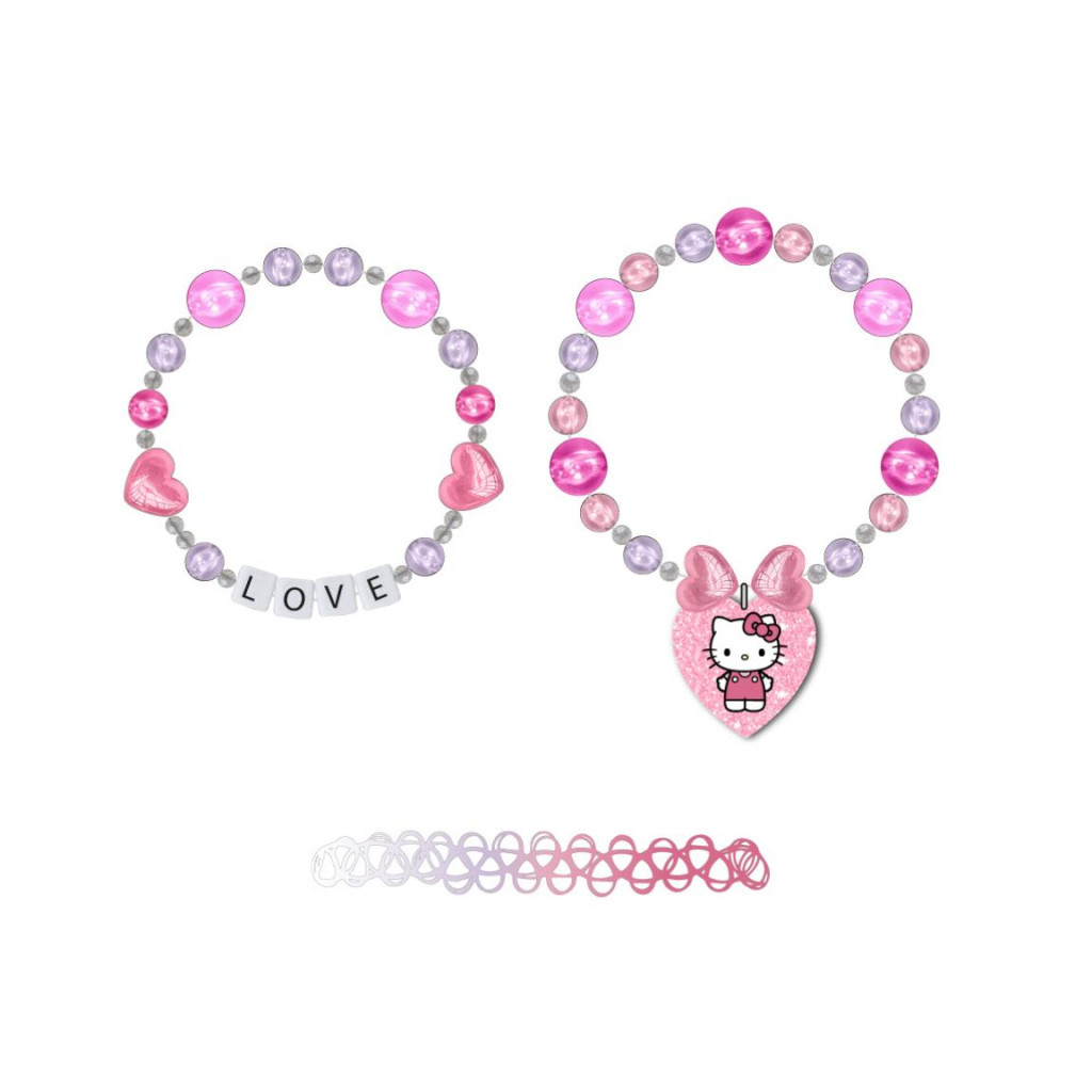 Hello Kitty Love Σετ Βραχιόλι 3 τεμάχια