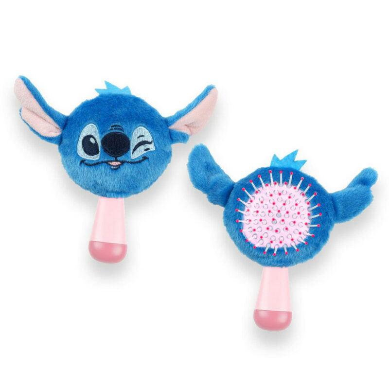 Disney Lilo and Stitch Wink Μίνι Βούρτσα Μαλλιών με Λούτρινη Επένδυση 13 cm 5885932