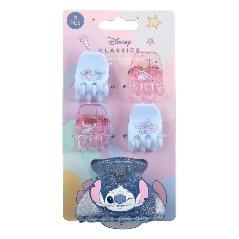 Disney Lilo & Stitch Σετ Κλιπ Μαλλιών 5 Τεμαχίων 5900279
