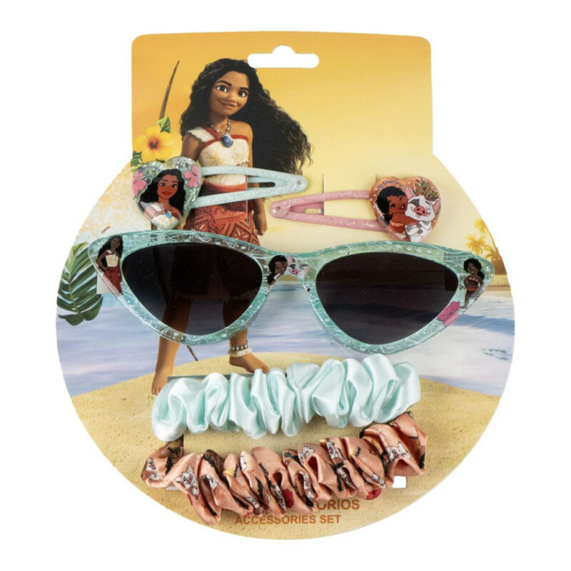 Disney Vaiana Big Sis Παιδικό Σετ Γυαλιά Ηλίου UV 400 με Αξεσουάρ Μαλλιών 5892990