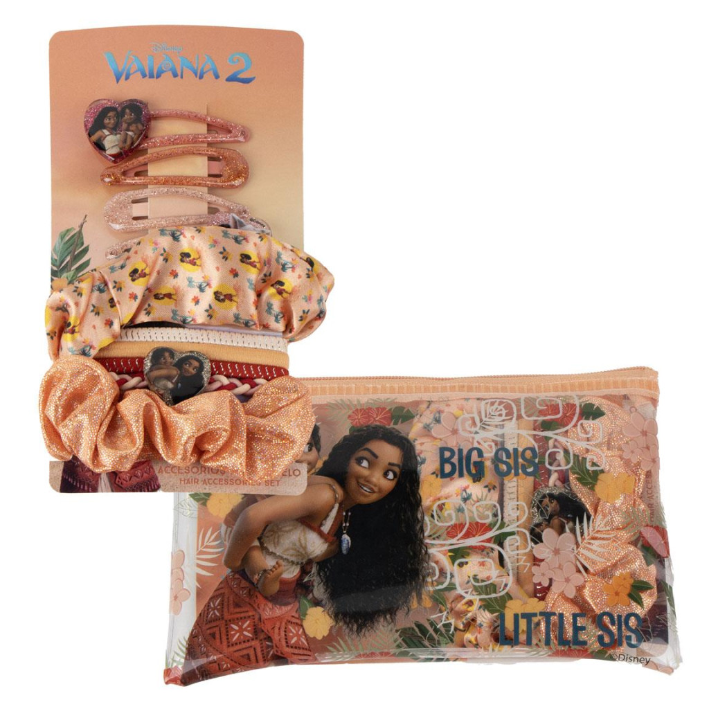 Disney Vaiana Big Sis Σετ Κοκαλάκια & Στέκα Μαλλιών