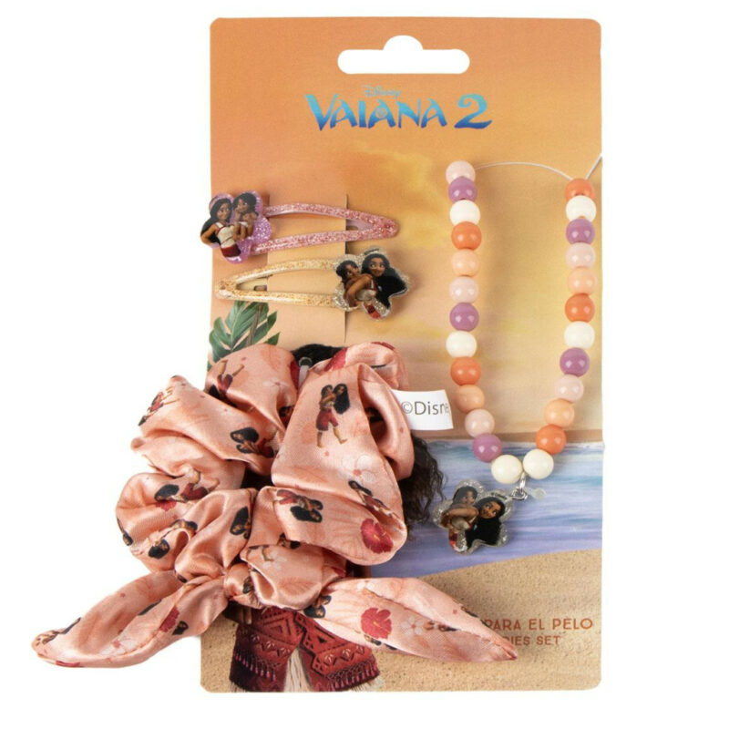 Disney Vaiana Big Sis Κολιέ & Σετ Παιδικών Αξεσουάρ Μαλλιών 5893077