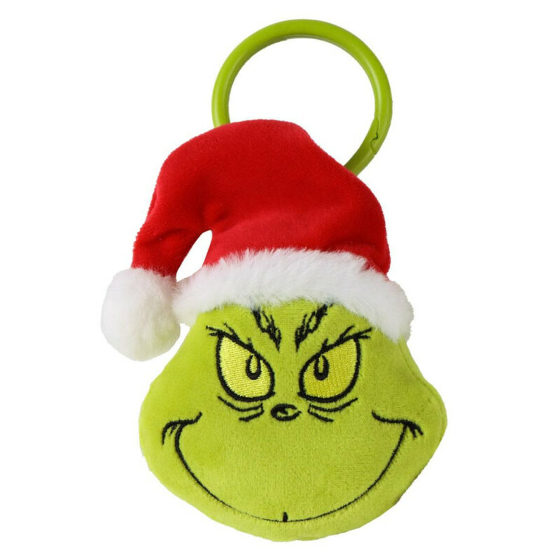 The Grinch Πράσινο 3D Λούτρινο Μπρελόκ Διακοσμητικό Τσάντας 14 cm 5892285
