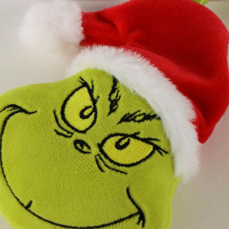 The Grinch Πράσινο 3D Λούτρινο Μπρελόκ Διακοσμητικό Τσάντας 14 cm 5892289