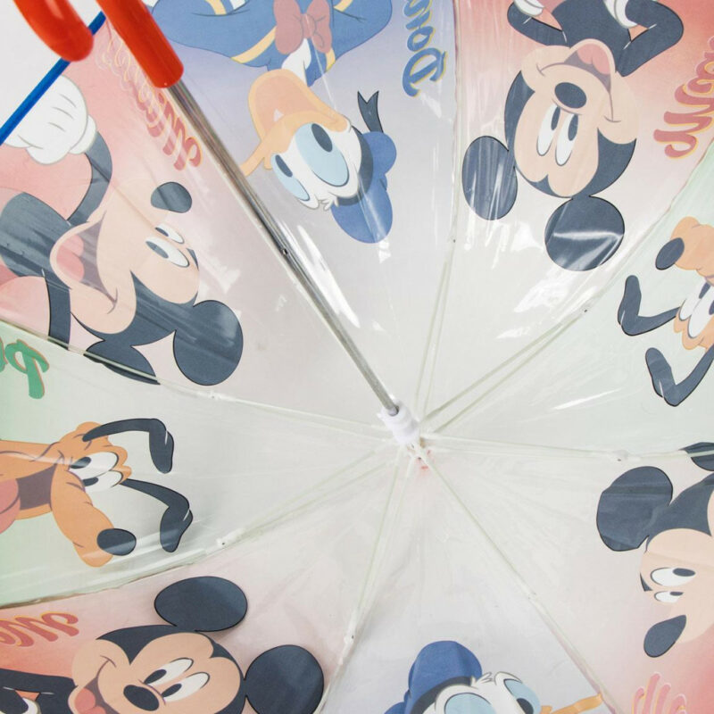 Disney Mickey Pluto Παιδική Διάφανη Ομπρέλα Διαμέτρου 71 cm 5904462