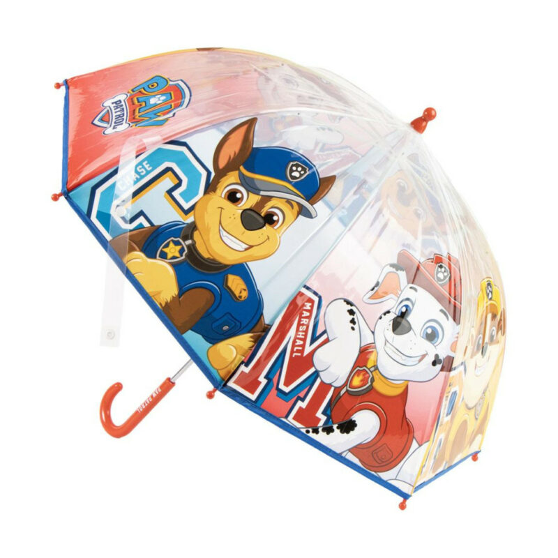Paw Patrol Φίλοι Παιδική Διάφανη Ομπρέλα Διαμέτρου 71 cm 5904521
