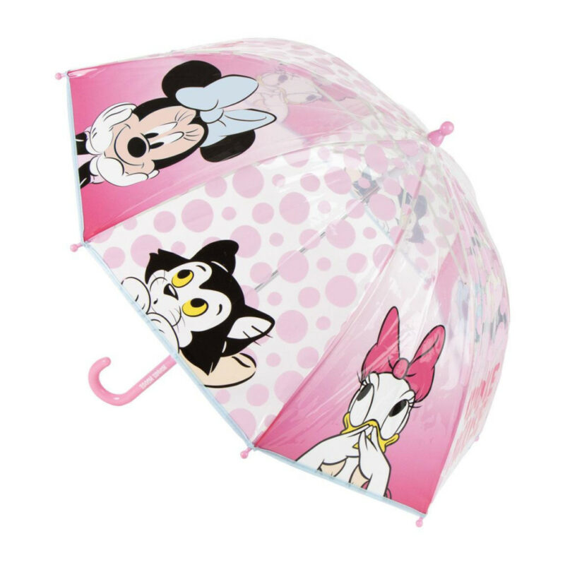 Disney Minnie Φίλοι για Πάντα Παιδική Διάφανη Ομπρέλα Διαμέτρου 71 cm 5905226