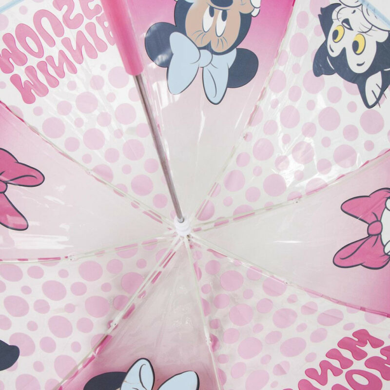 Disney Minnie Φίλοι για Πάντα Παιδική Διάφανη Ομπρέλα Διαμέτρου 71 cm 5905228