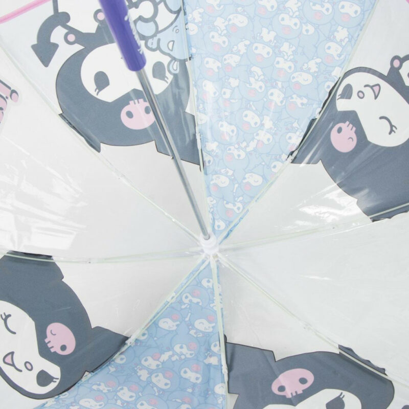 Hello Kitty Kuromi Παιδική Διάφανη Ομπρέλα Διαμέτρου 71 cm 5904503