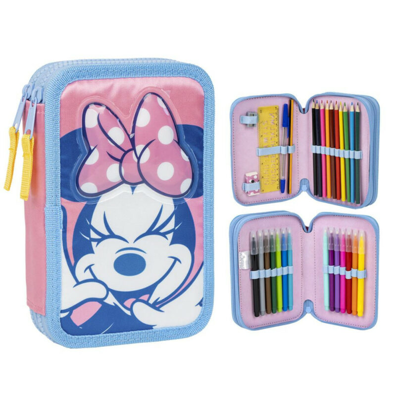 Disney Minnie Γεμάτη Διώροφη Κασετίνα 29 Τεμαχίων 12 5895675