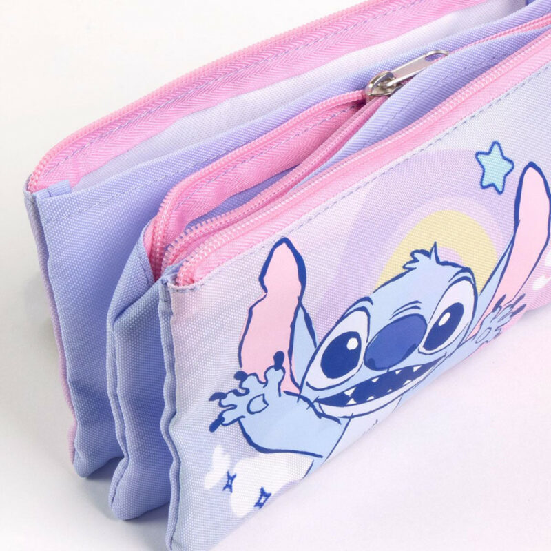 Disney Lilo & Stitch Universe Παιδική Κασετίνα με 3 Θήκες 23×12 cm 5893008