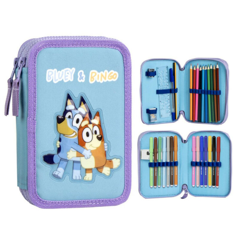 Bluey Bingo Γεμάτη Διώροφη Κασετίνα 29 Τεμαχίων 12 5883104