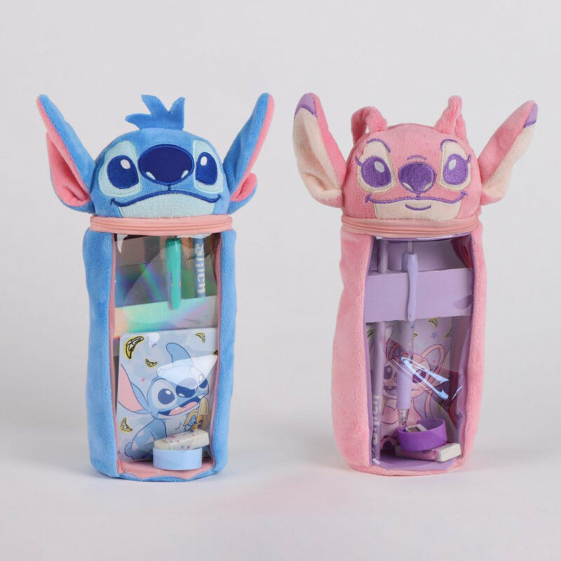 Disney Lilo & Stitch Blue Γεμάτη Λούτρινη Κασετίνα 6 Τεμαχίων 5885869