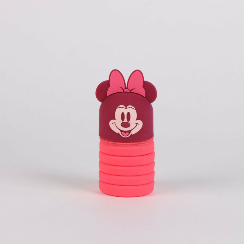 Disney Minnie Dark Red 3D Παιδική Κασετίνα 7×16 cm 5885637