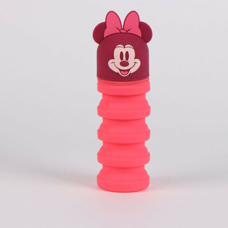 Disney Minnie Dark Red 3D Παιδική Κασετίνα 7×16 cm 5885638