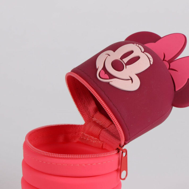 Disney Minnie Dark Red 3D Παιδική Κασετίνα 7×16 cm 5885639