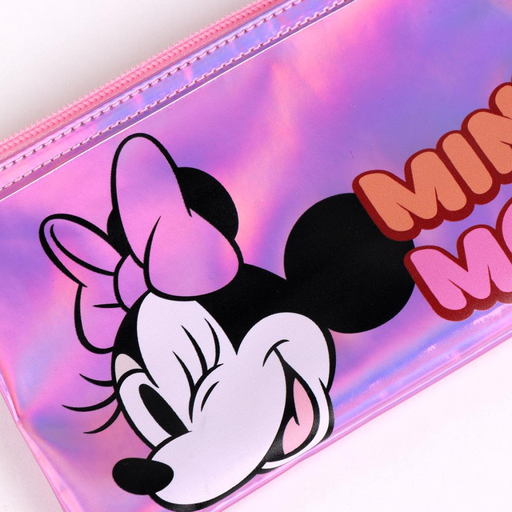 Disney Minnie Iridescent Παιδική Κασετίνα 22×11 cm