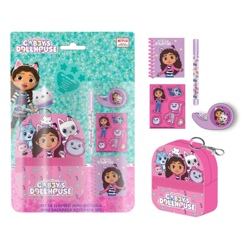 Gabby’s Dollhouse Team σετ μπρελόκ μίνι τσάντας 5893112