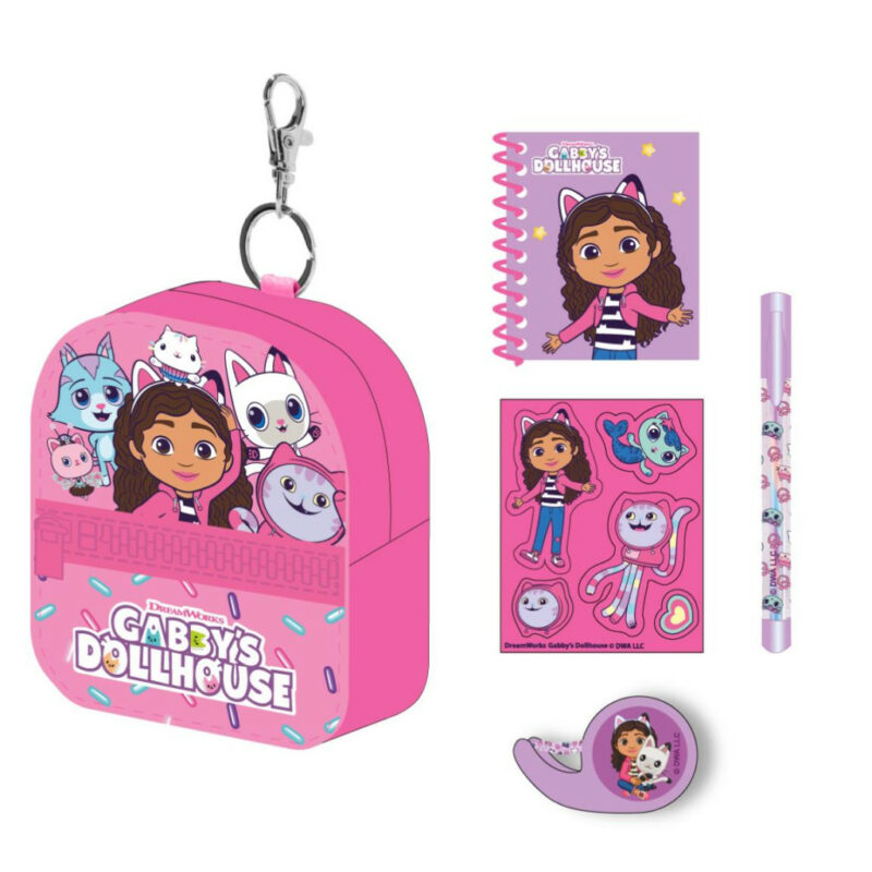 Gabby’s Dollhouse Team σετ μπρελόκ μίνι τσάντας 5893113