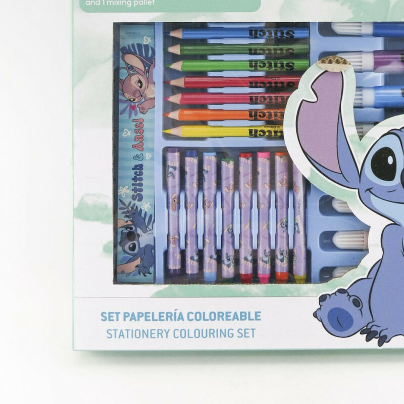 Disney Lilo & Stitch Angel Σετ Σχολικών Ειδών 43 Τεμαχίων 27×45 cm 5899988