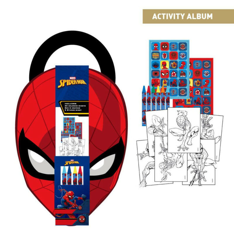 Spiderman Head Σετ Ζωγραφικής και Δραστηριοτήτων 5899875