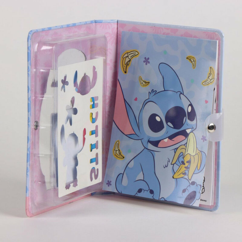 Disney Lilo & Stitch Banana Σετ Σημειωματάριου Ζωγραφικής με Πρότυπο 5895492