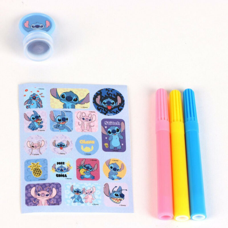 Disney Lilo & Stitch Banana Σετ Σημειωματάριου Ζωγραφικής με Πρότυπο 5895494
