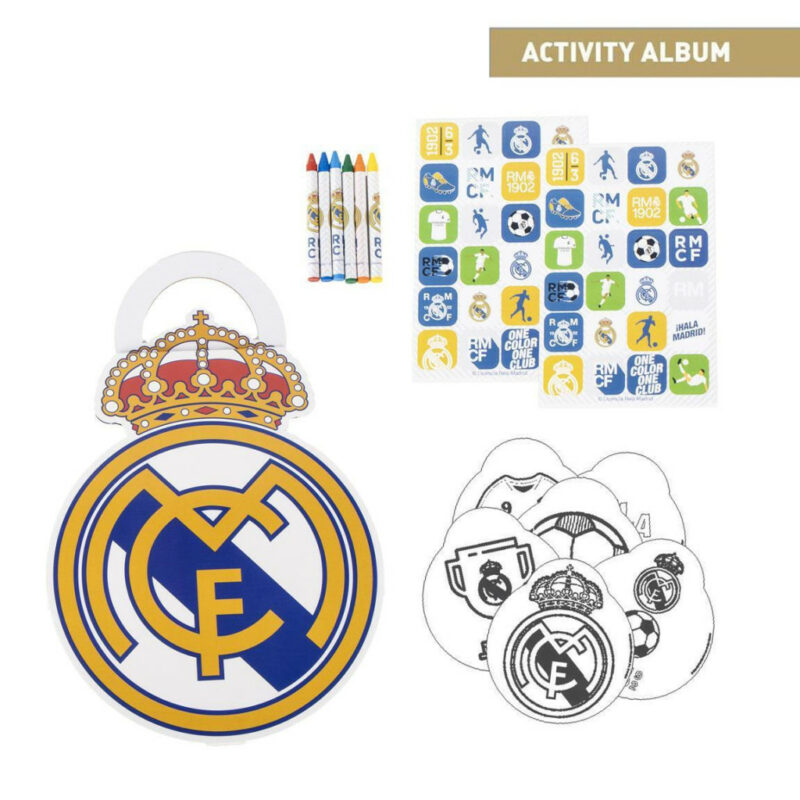 Real Madrid Crown Σετ Ζωγραφικής και Δημιουργικών Δραστηριοτήτων 24×37 cm 5905554