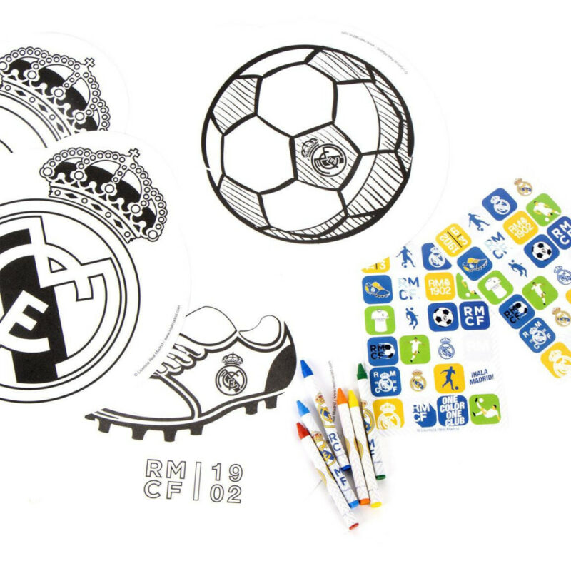 Real Madrid Crown Σετ Ζωγραφικής και Δημιουργικών Δραστηριοτήτων 24×37 cm 5905556