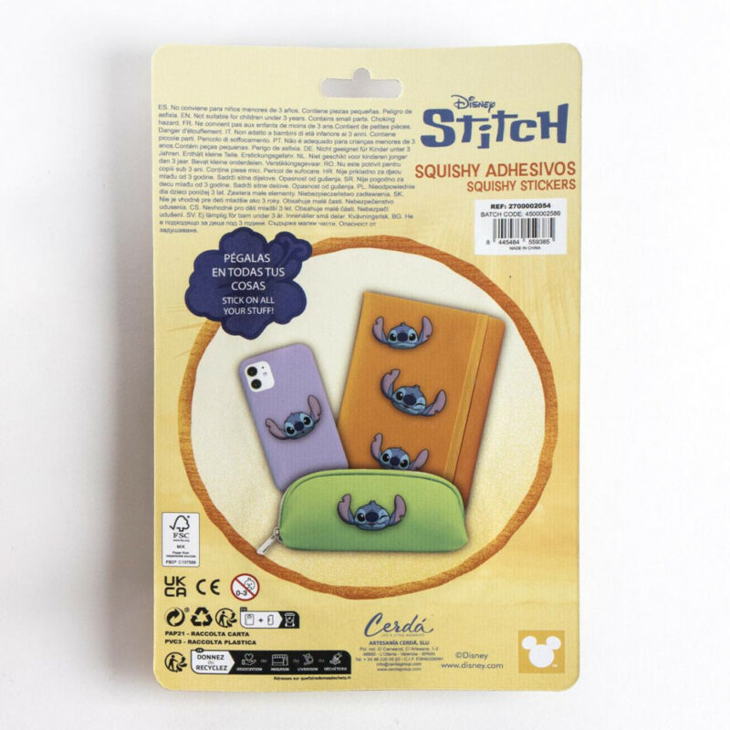 Disney Lilo & Stitch Face decorative Σετ Αυτοκόλλητων 22×14 cm 5894334