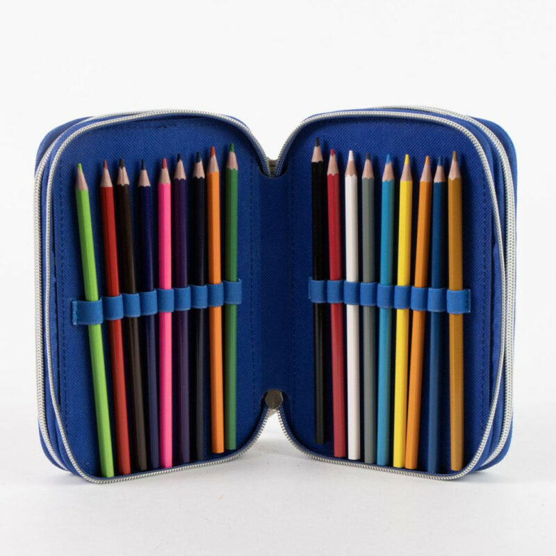 Sonic the Hedgehog Power Run Γεμάτη Τριώροφη Κασετίνα 46 Τεμαχίων Giotto 13×20×7 cm 5899936