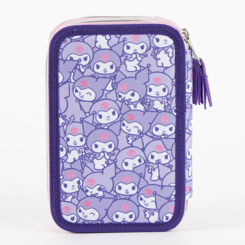Hello Kitty Little Rebel Γεμάτη Τριώροφη Κασετίνα 46 Τεμαχίων Giotto 13×20×7 cm 5899896