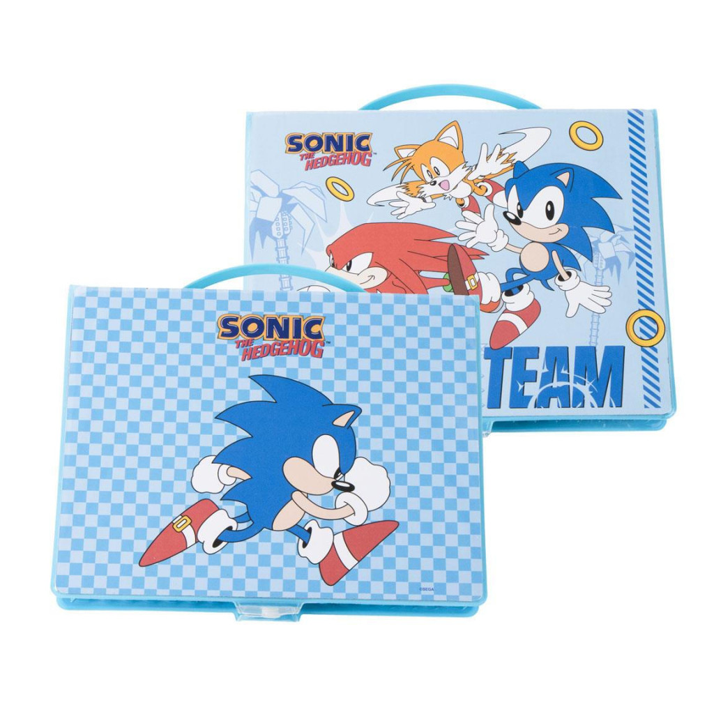Sonic the Hedgehog Team Σετ Σχολικών Ειδών 43 Τεμαχίων 27×45 cm
