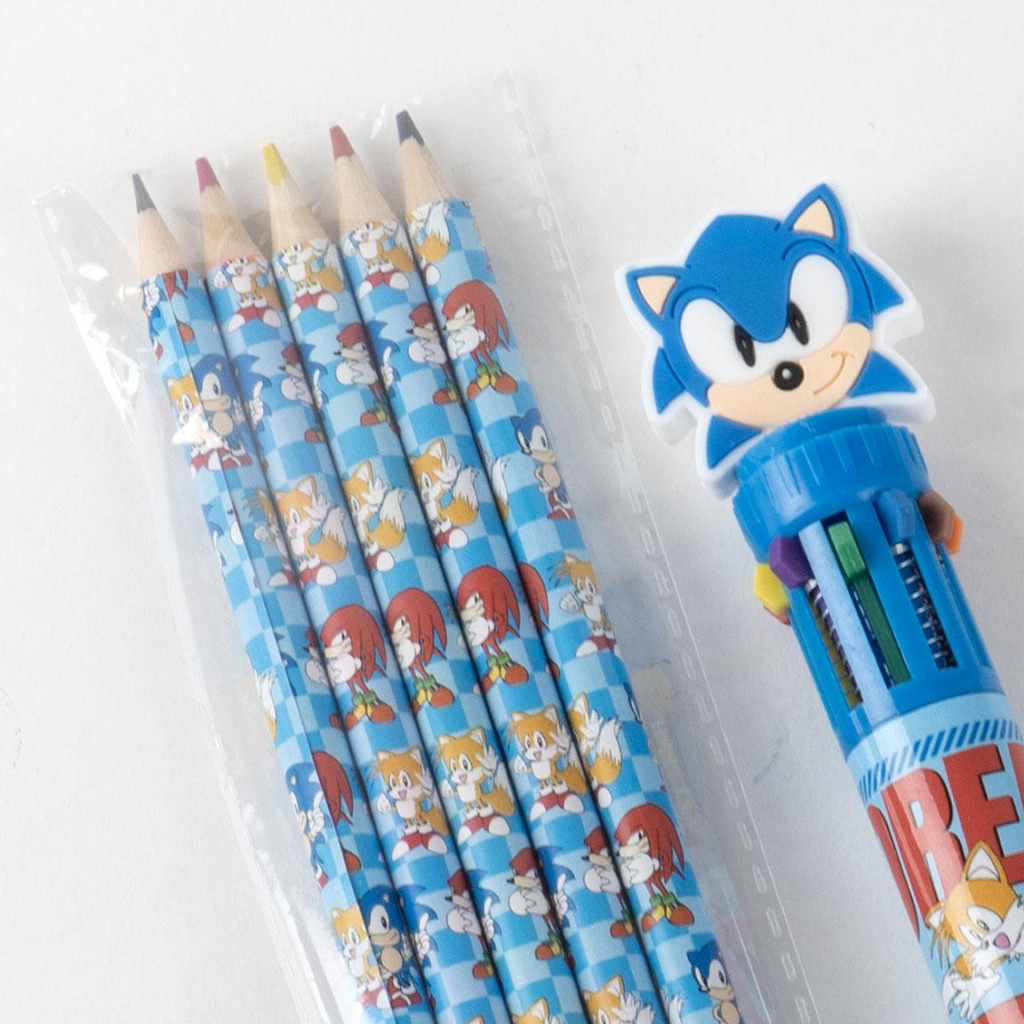 Sonic the Hedgehog Dream Team Σετ Σχολικών Ειδών 22×14 cm
