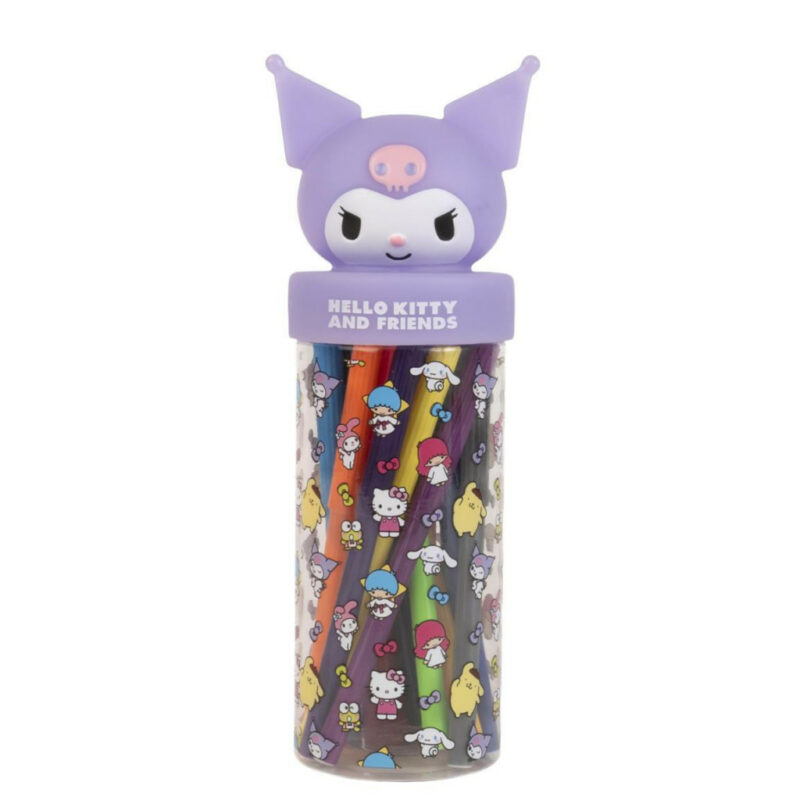 Hello Kitty Kuromi 18-piece felt tip Σετ Στυλό 18 Τεμαχίων 7×19 cm 5904564