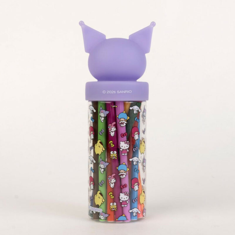 Hello Kitty Kuromi 18-piece felt tip Σετ Στυλό 18 Τεμαχίων 7×19 cm 5904566