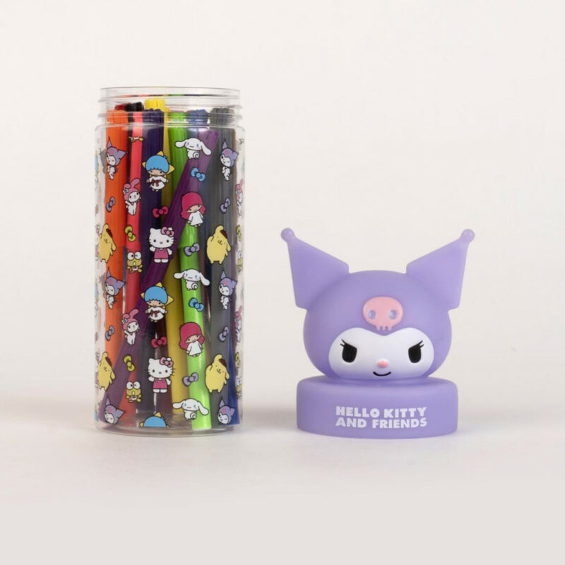 Hello Kitty Kuromi 18-piece felt tip Σετ Στυλό 18 Τεμαχίων 7×19 cm 5904568