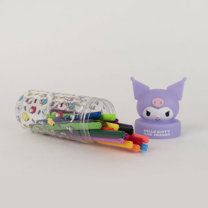 Hello Kitty Kuromi 18-piece felt tip Σετ Στυλό 18 Τεμαχίων 7×19 cm 5904569