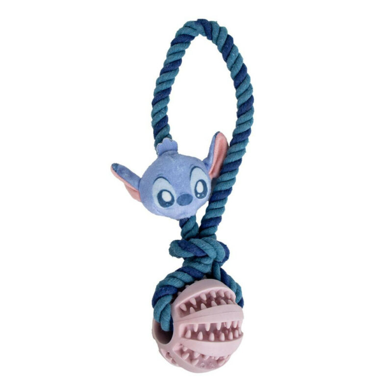 Disney Lilo and Stitch Alien Παιχνίδι Σκύλου με Σχοινί και Μπάλα TPR 24 εκ 5894419