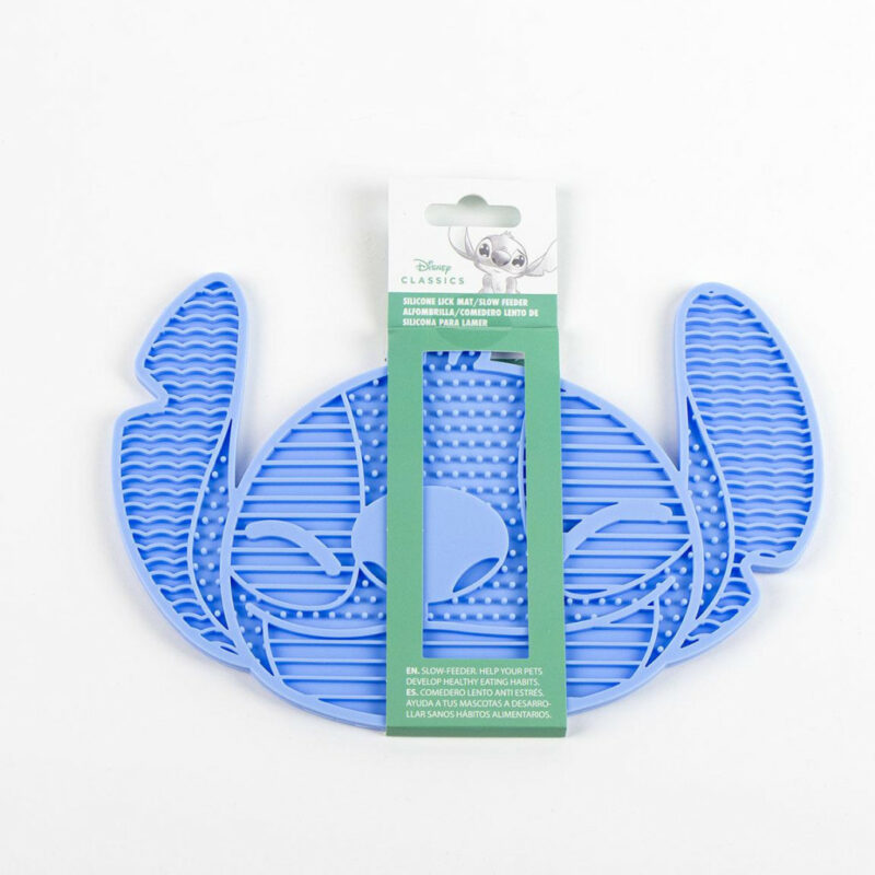 Disney Lilo and Stitch Blue Χαλάκι Σιλικόνης για Αργή Σίτιση Σκύλων και Γατών 24 εκ 5894436