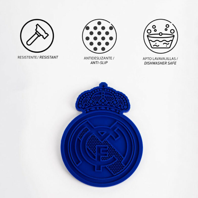 Real Madrid Blue Χαλάκι Σιλικόνης για Αργή Σίτιση Σκύλων και Γατών 23 εκ 5894506