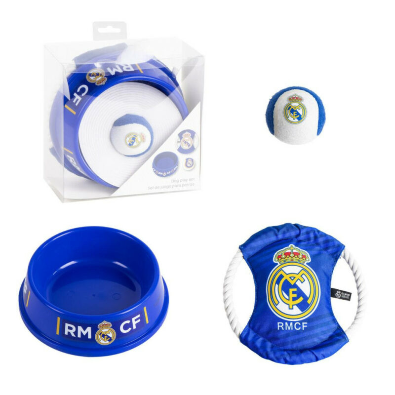 Real Madrid Blue Σετ Δώρου για Κατοικίδια 3 Τεμαχίων 5894490
