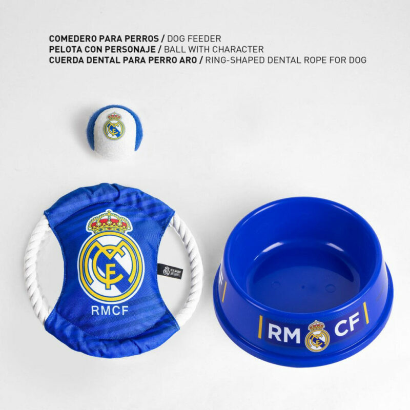 Real Madrid Blue Σετ Δώρου για Κατοικίδια 3 Τεμαχίων 5894491