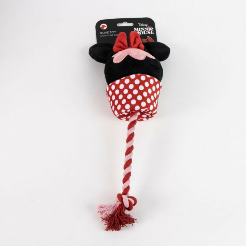 Disney Minnie Dots Παιχνίδι Σκύλου με Σχοινί 30 εκ 5905636
